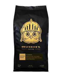5 lbs_Classic Bag of 5 lbs of Classic Coffee with Owl Design